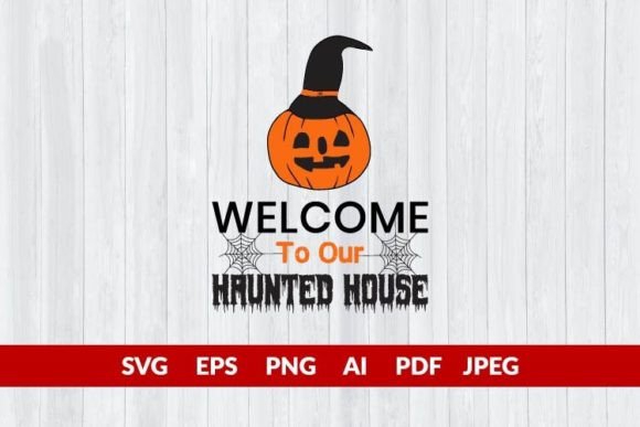 Review: Halloween Welcome to Our Haunted House Design