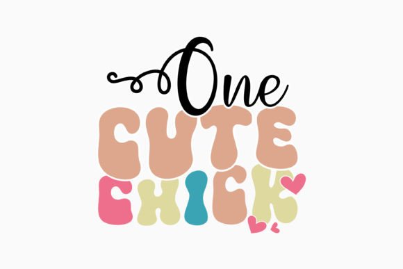 Review: One Cute Chick Retro Easter Quote SVG