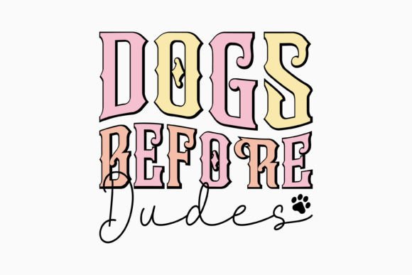 Review: Retro Dogs Before Dudes SVG for Embroidery