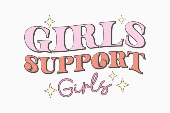 Reviewing Girl Power Quote Svg Girls Support Retro