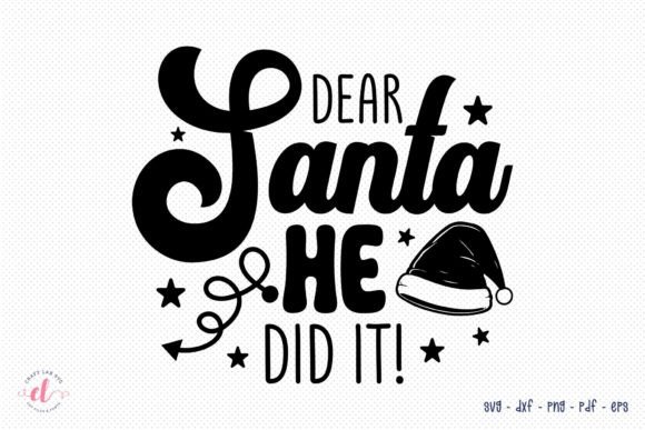 Reviewing the Dear Santa He Did It SVG for Holiday Embroidery