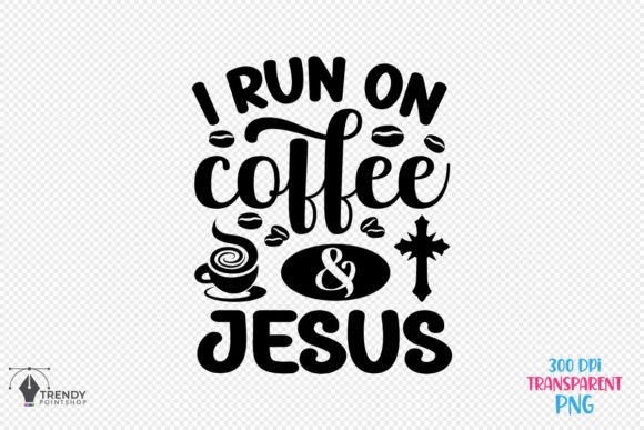 Reviewing the I Run on Coffee Quote SVG Design